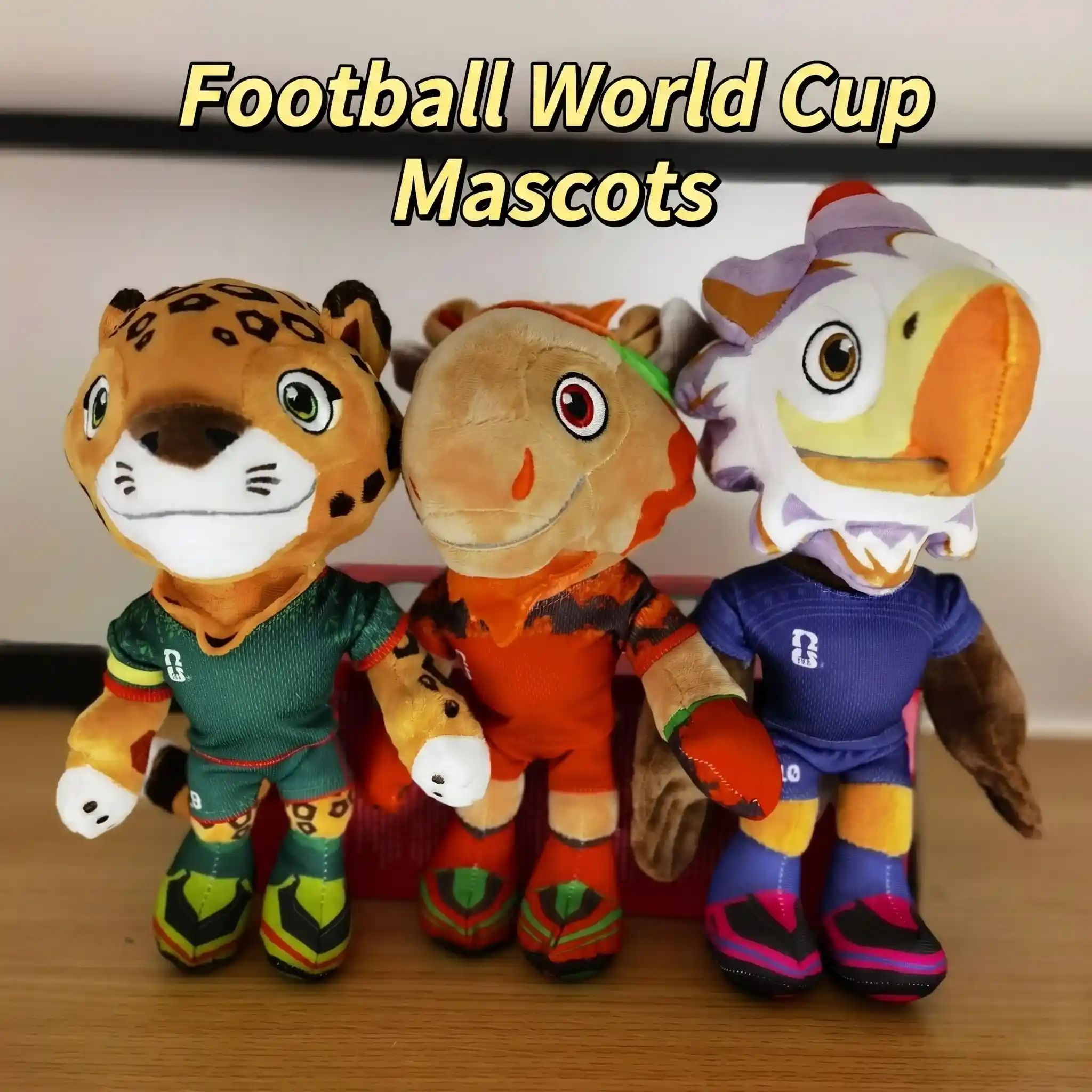 Official 2026 Soccer Cup Mascot Plush Toys Premium Fan Collectibles